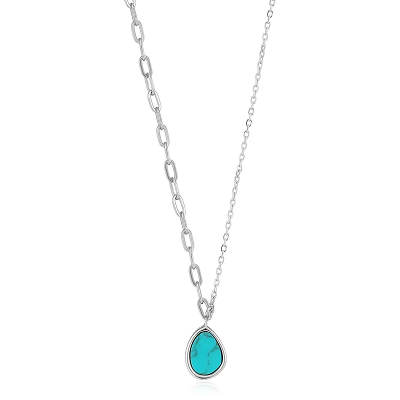 AH TIDAL TURQUOISE 40-45CM NECKLACE N027-02H
