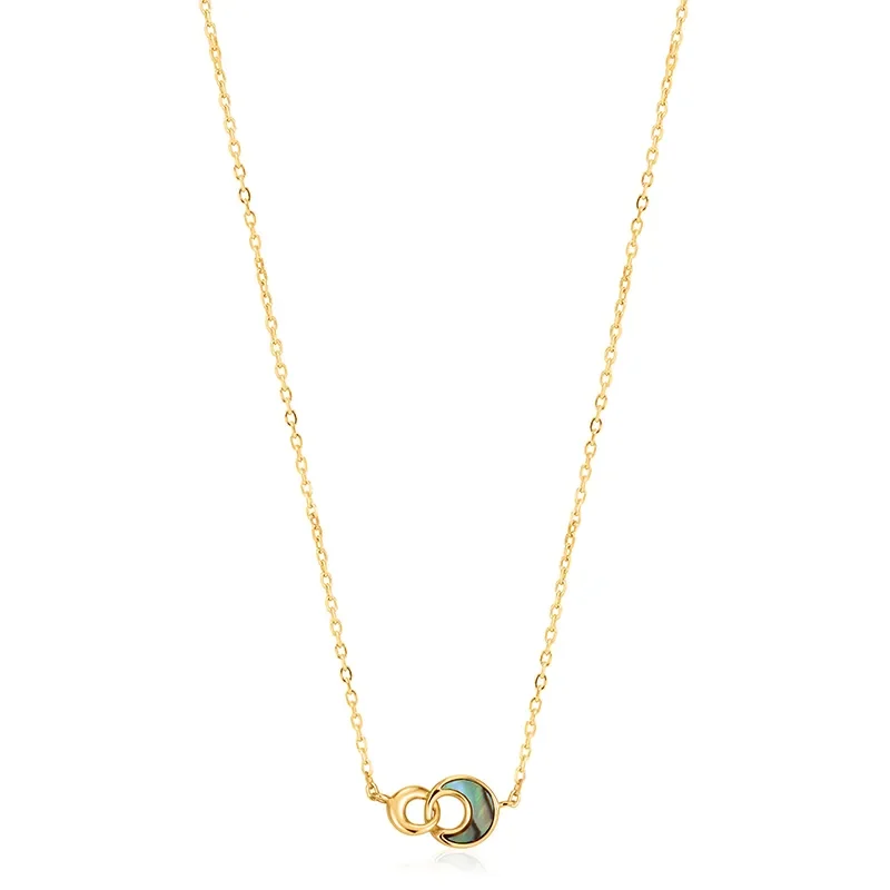 ANIA HAIE TIDAL ABALONE 38-43CM NECKLACE N027-03G