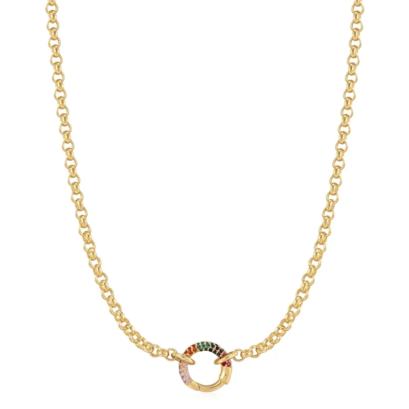 ANIA HAIE NECKLACE RAINBOW CONNECTOR N048-07G