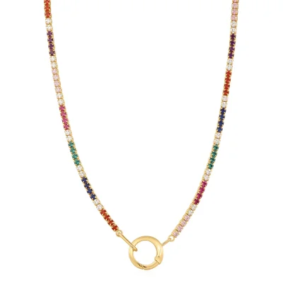 ANIA HAIE NECKLACE RAINBOW CHAIN N048-08G