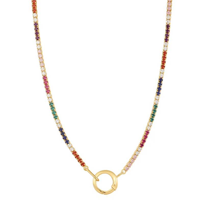 ANIA HAIE NECKLACE RAINBOW CHAIN N048-08G