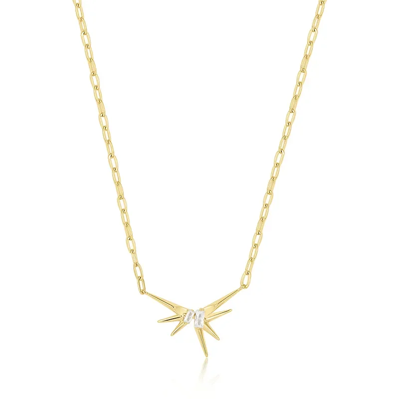 ANIA HAIE PENDANT SPARKLE SPIKE N053-01G