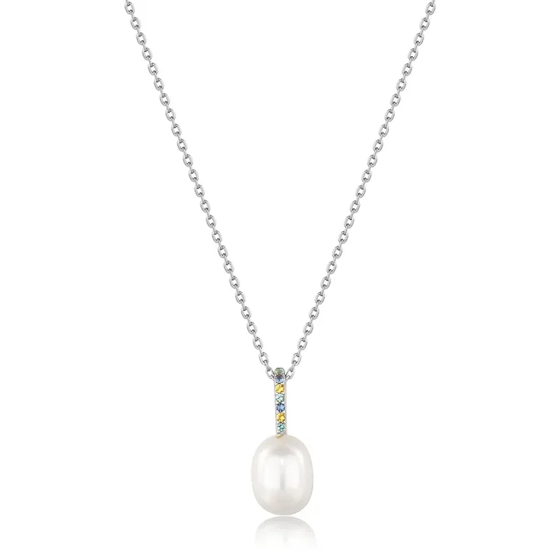 ANIA HAIE PENDANT GEM PEARL DROP N054-01H