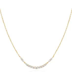 ANIA HAIE ARC PAVE NECKLACE  N056-02G
