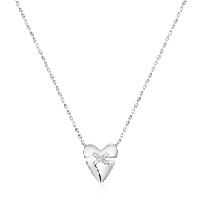 ANIA HAIE HEART KISS PAVE NECKLACE  N057-02H