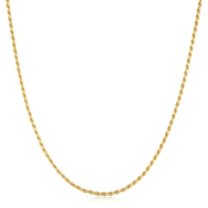 ANIA HAIE GOLD ROPE TWIST CHAIN NECKLACE N058-04G