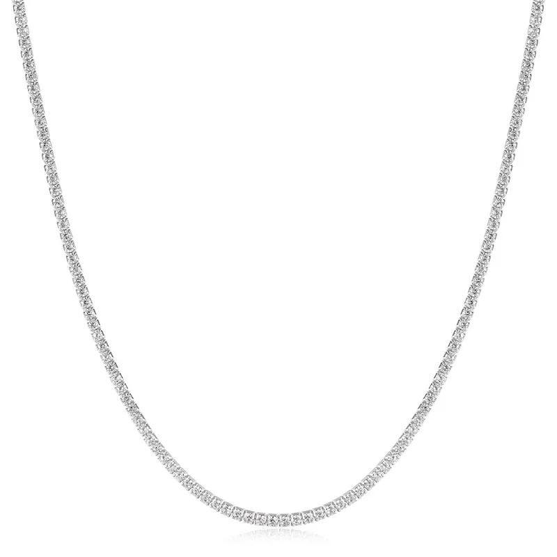 ANIA HAIE SILVER PAVE NECKLACE N058-05H