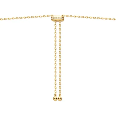 ANIA HAIE FRESHWATER PEARL AND CUBIC ZIRCONIA NECKLACE N058-06G