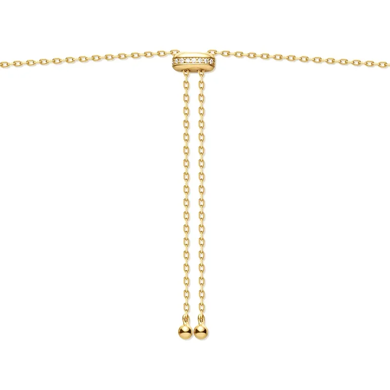 ANIA HAIE FRESHWATER PEARL AND CUBIC ZIRCONIA NECKLACE N058-06G