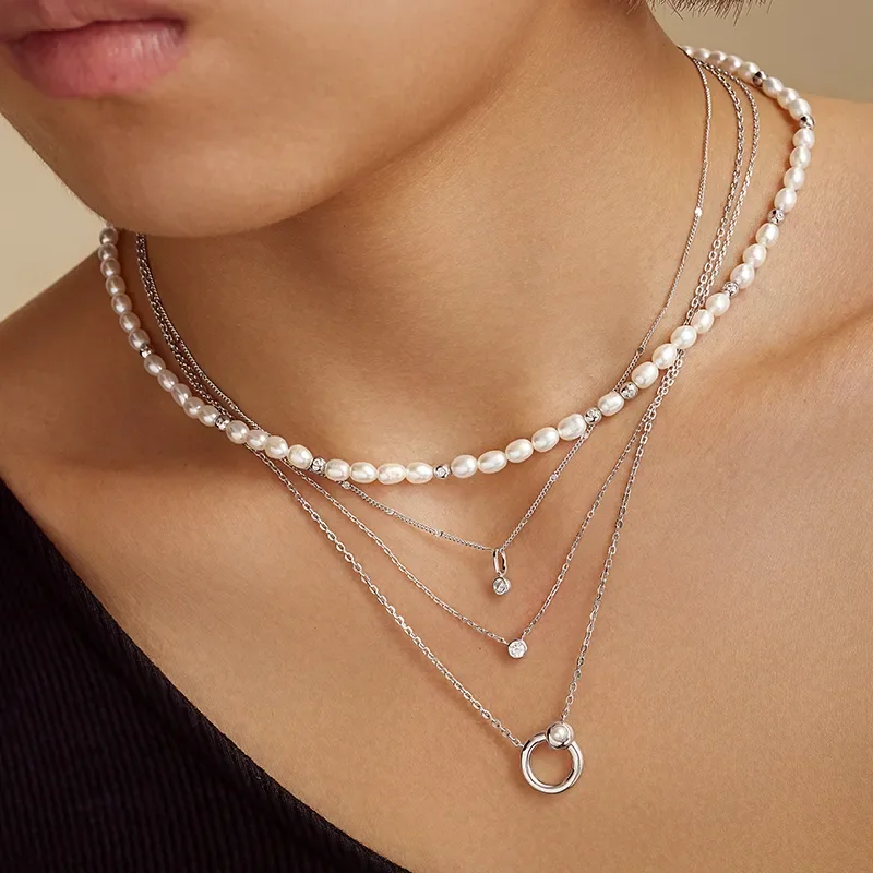 ANIA HAIE ROUND SOLITAIRE CUBIC ZIRCONIA NECKLACE N059-01H