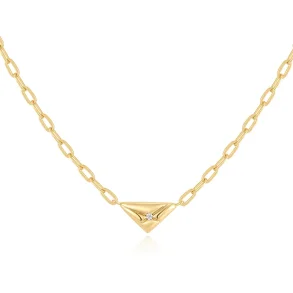 ANIA HAIE GOLD TRIANGLE NECKLACE N059-02G