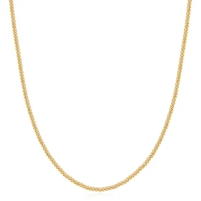 ANIA HAIE GOLD SHINY CURB NECKLACE N059-07G