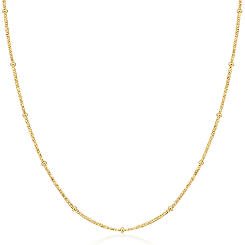 ANIA HAIE GOLD ORB CHAIN NECKLACE N060-01G