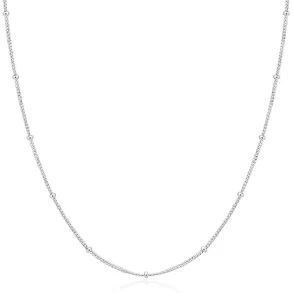 ANIA HAIE SILVER ORB CHAIN NECKLACE N060-01H