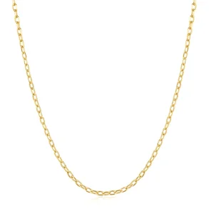 ANIA HAIE GOLD RECTANGLE LINK CHAIN NECKLACE N060-03G