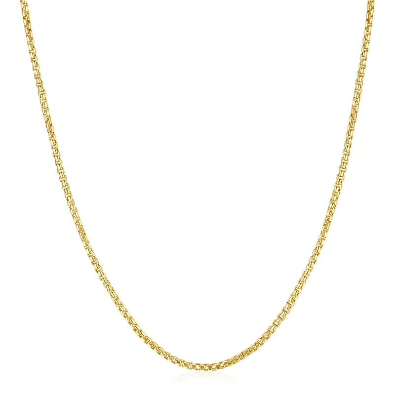 ANIA HAIE GOLD BOX LINK CHAIN NECKLACE N060-05G