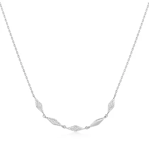 ANIA HAIE SILVER MULTI SPARKLE NECKLACE  N061-06H