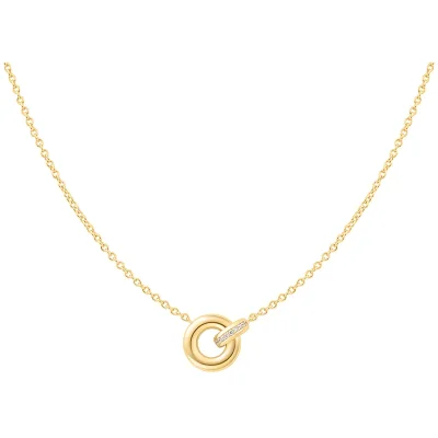 ANIA HAIE GOLD LINKED NECKLACE N062-02G