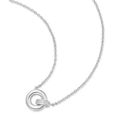 ANIA HAIE SILVER LINKED NECKLACE N062-02H