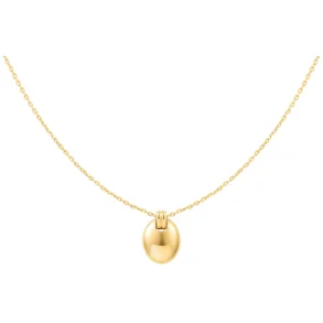 ANIA HAIE GOLD OVAL CHARM NECKLACE N062-03G