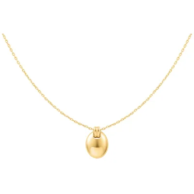 ANIA HAIE GOLD OVAL CHARM NECKLACE N062-03G