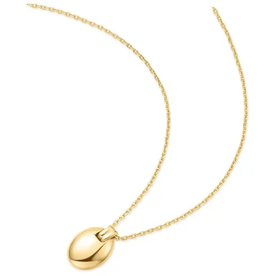 ANIA HAIE GOLD OVAL CHARM NECKLACE N062-03G