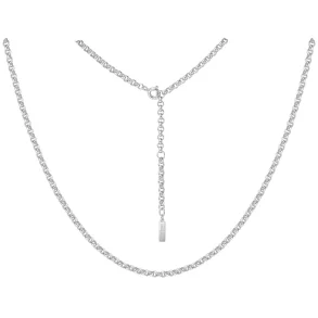 ANIA HAIE SILVER CLASSIC ROLO CHAIN NECKLACE N062-04H