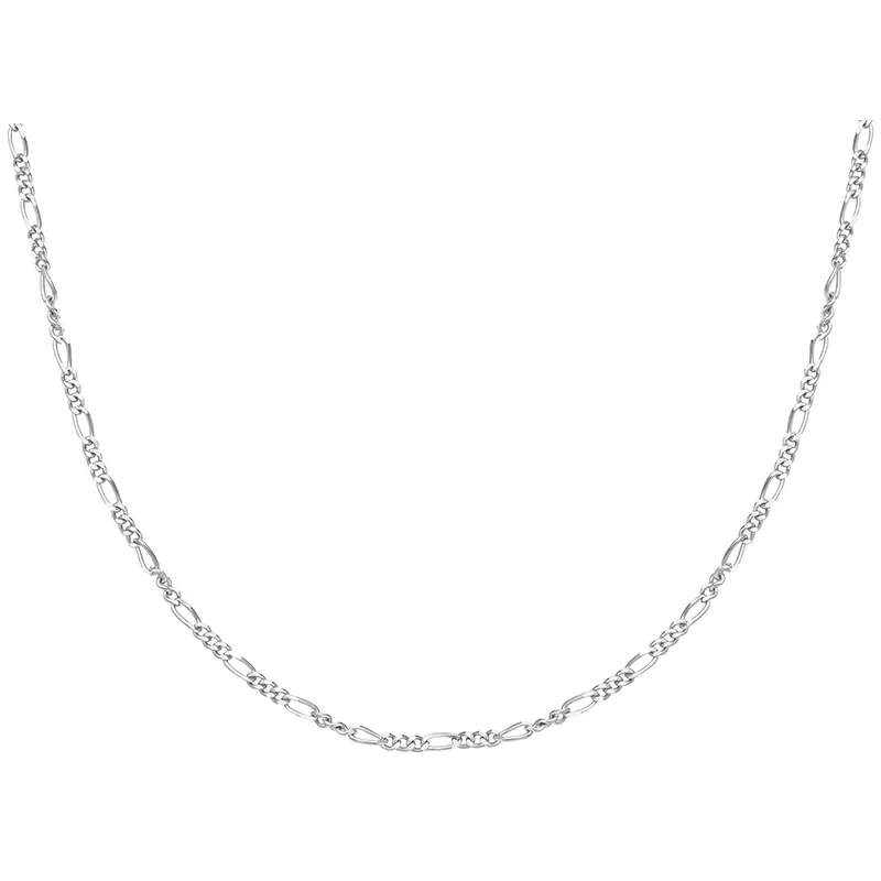 ANIA HAIE SILVER FILIA CURB CHAIN NECKLACE N063-04H