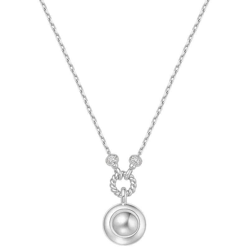 ANIA HAIE SILVER MALACHITE REVERSIBLE VACATION NECKLACE N063-06H