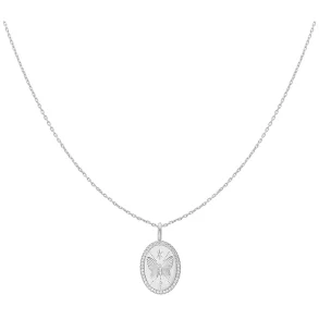 ANIA HAIE SILVER BUTTERFLY PENDANT NECKLACE N064-05H