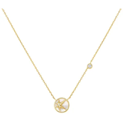 ANIA HAIE GOLD STARRY MOP NECKLACE N065-05G