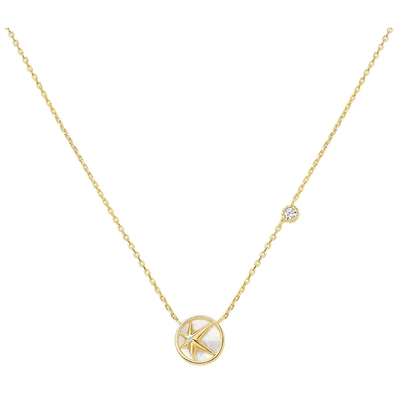 ANIA HAIE GOLD STARRY MOP NECKLACE N065-05G