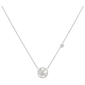 ANIA HAIE SILVER STARRY MOP NECKLACE N065-05H