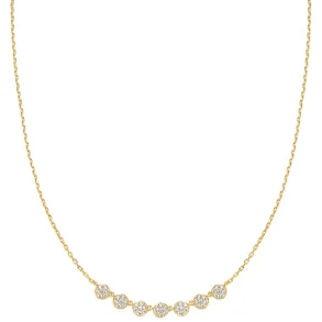 ANIA HAIE GOLD PAVE MULTI BEADED CHAIN NECKLACE N065-07G