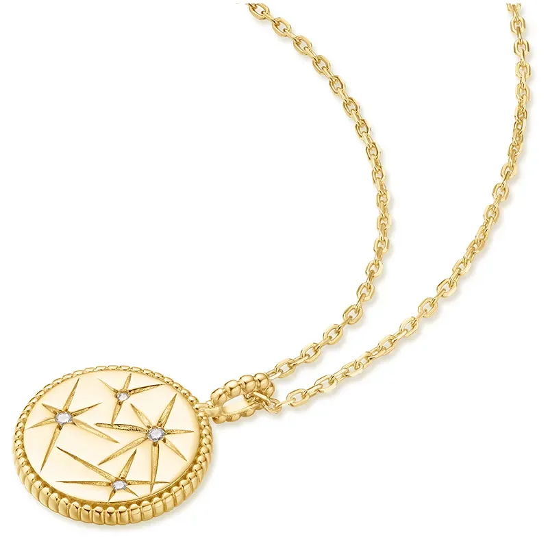 ANIA HAIE GOLD STARRY CHARM NECKLACE N065-08G