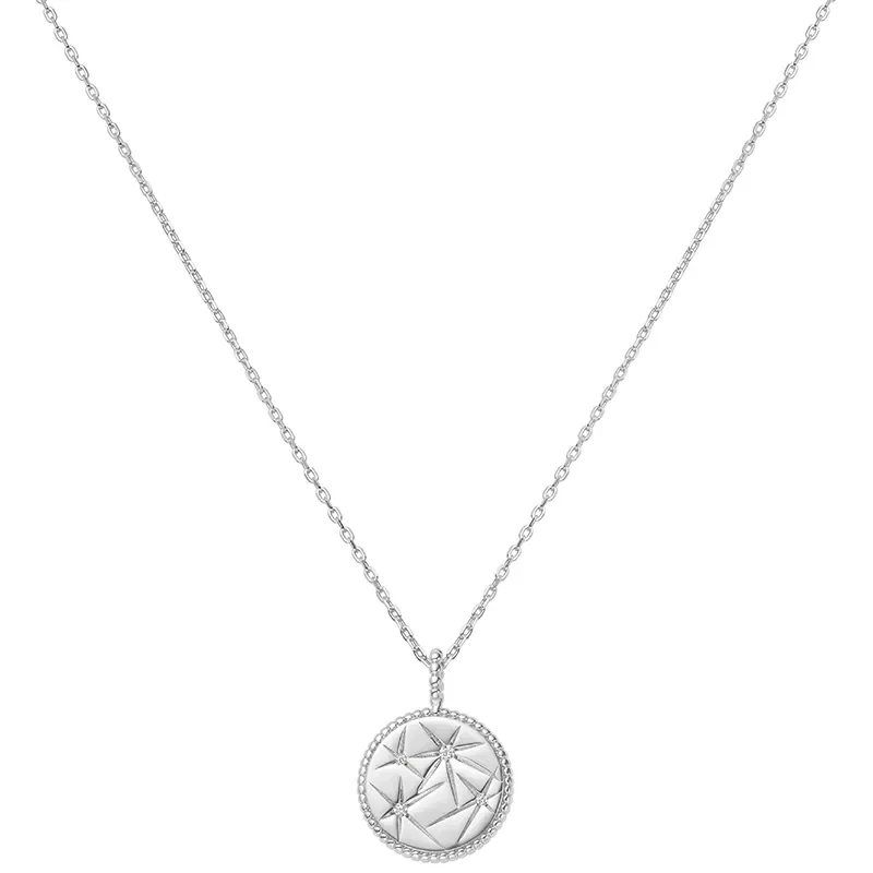 ANIA HAIE SILVER STARRY CHARM NECKLACE N065-08H