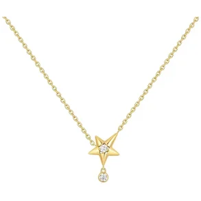 ANIA HAIE GOLD SPARKLING STAR DROP NECKLACE N066-04G