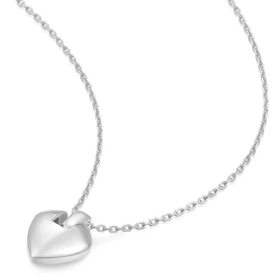 ANIA HAIE SILVER SHIELD PENDANT NECKLACE N067-03H