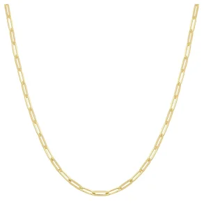 ANIA HAIE GOLD PAPER CLIP CHAIN NECKLACE N067-04G