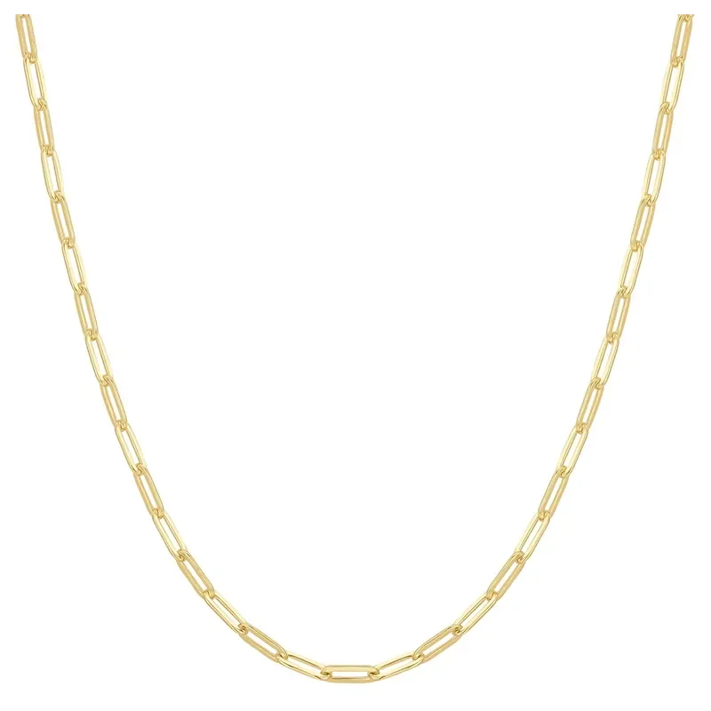 ANIA HAIE GOLD PAPER CLIP CHAIN NECKLACE N067-04G