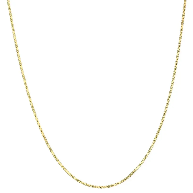 ANIA HAIE GOLD FLAT S LINK CHAIN NECKLACE N068-01G
