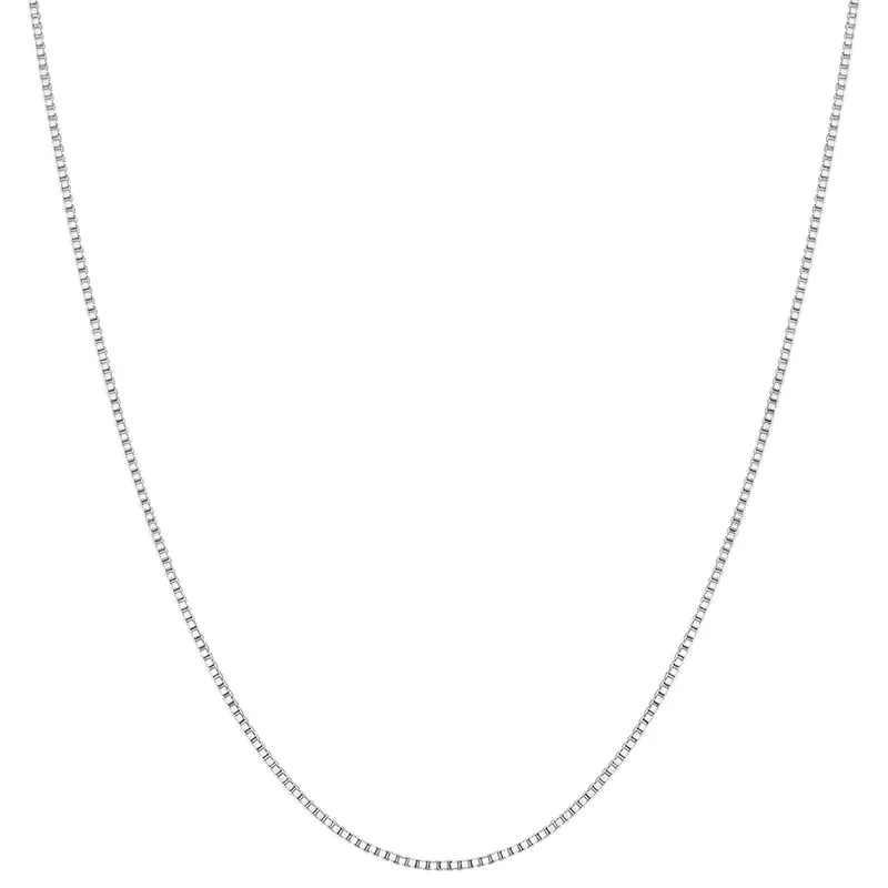 ANIA HAIE SILVER BOX CHAIN NECKLACE N068-02H