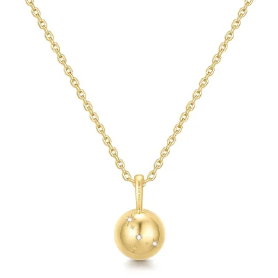 ANIA HAIE GOLD MOTHER OF PEARL PENDANT NECKLACE N068-04G-MP