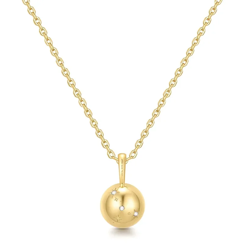 ANIA HAIE GOLD MOTHER OF PEARL PENDANT NECKLACE N068-04G-MP