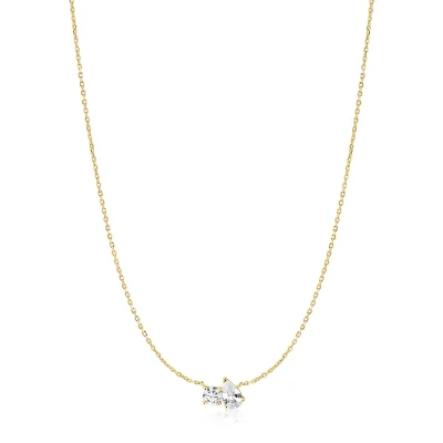 ANIA HAIE GOLD TOI & MOI NECKLACE N071-02G