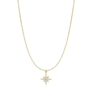 ANIA HAIE GOLD SPARKLING NOVA STAR NECKLACE N071-05G