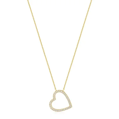 ANIA HAIE GOLD HEART NECKLACE N071-06G