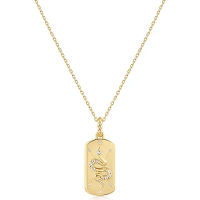 ANIA HAIE GOLD SERPENT NECKLACE N072-06G