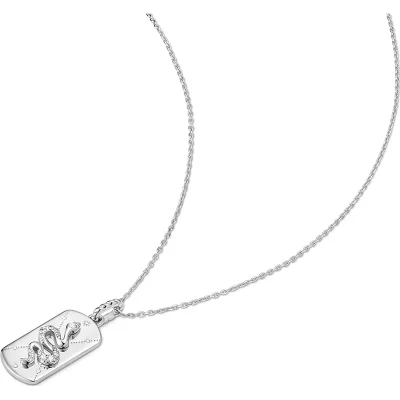 ANIA HAIE SILVER SERPENT NECKLACE N072-06H