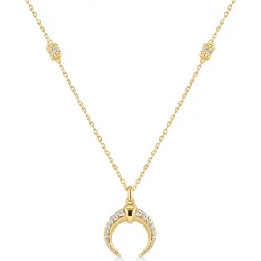 ANIA HAIE GOLD REVERSIBLE HORN NECKLACE N072-08G